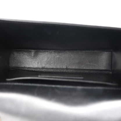 Saint Laurent Suede Small Classic Monogram Kate Tassel Satchel Black 5 of 12