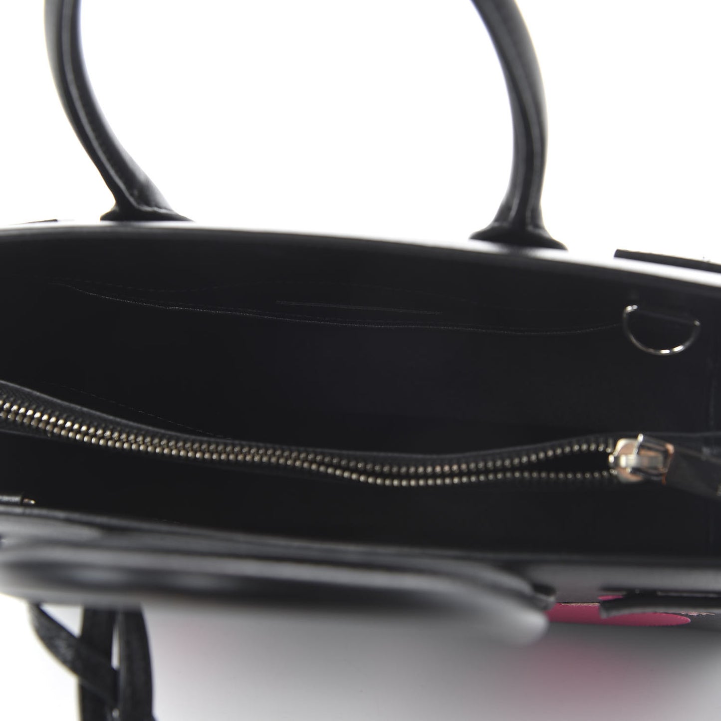 Calfskin Patchwork Baby Sac De Jour Black