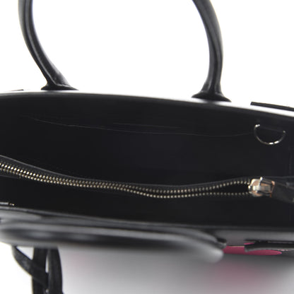 Saint Laurent Calfskin Patchwork Baby Sac De Jour Black 5 of 9