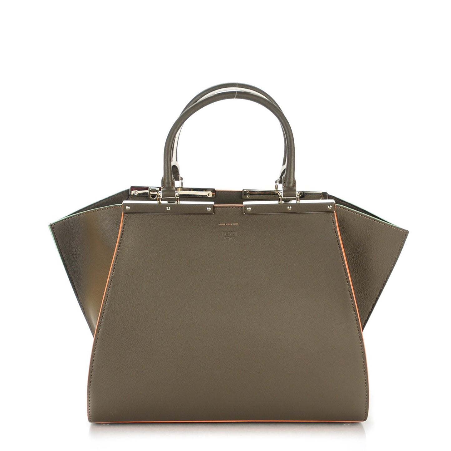 Vitello Dolce Century Petite 3Jours Tote Carbone