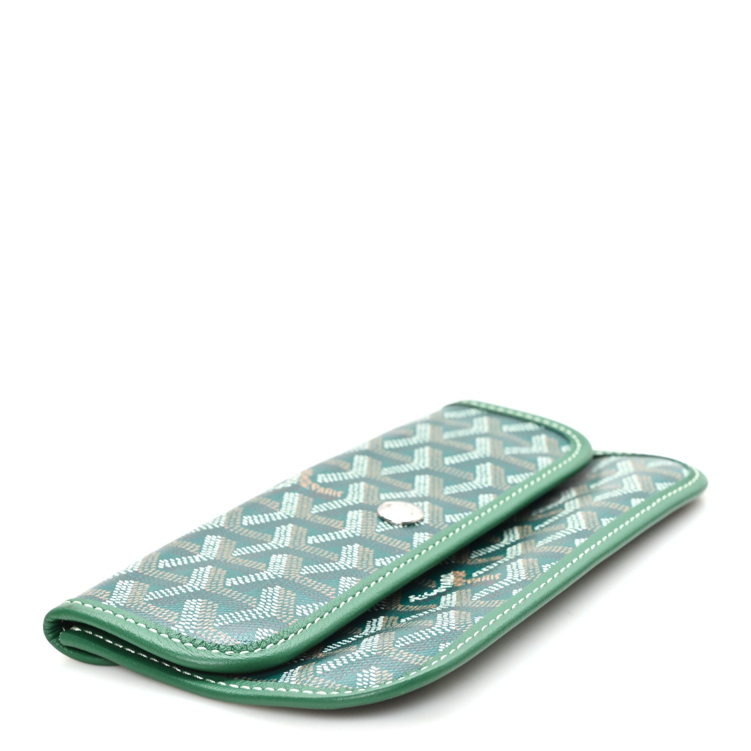 Goyard Goyardine Pouch Green 4 of 6