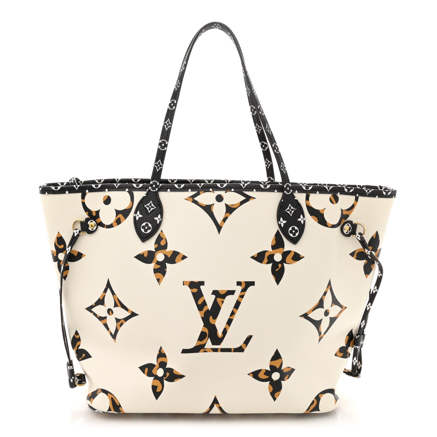 Monogram Giant Jungle Neverfull MM Ivory