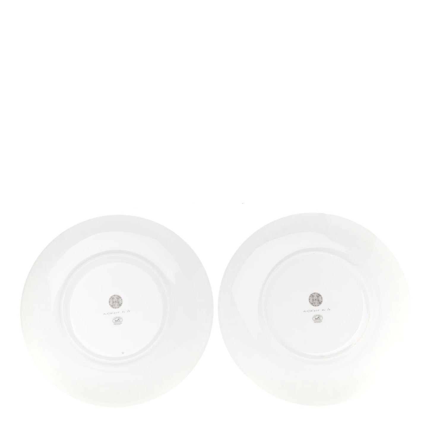 Porcelain Mosaique au 24 Platine Dessert Plate 8.3 Set of 2