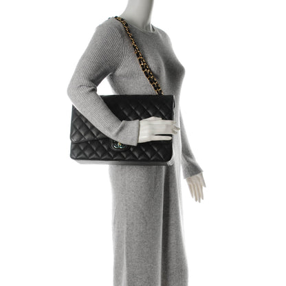 Chanel Caviar Quilted Maxi Double Flap Black 2 of 7