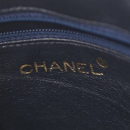 Chanel Lambskin Quilted Tassel Camera Case Navy 5 of 14