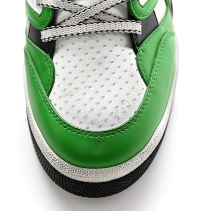 Gucci Demetra Mens Basket High Top Sneakers 8 Holly Green Great White Black 12 of 28