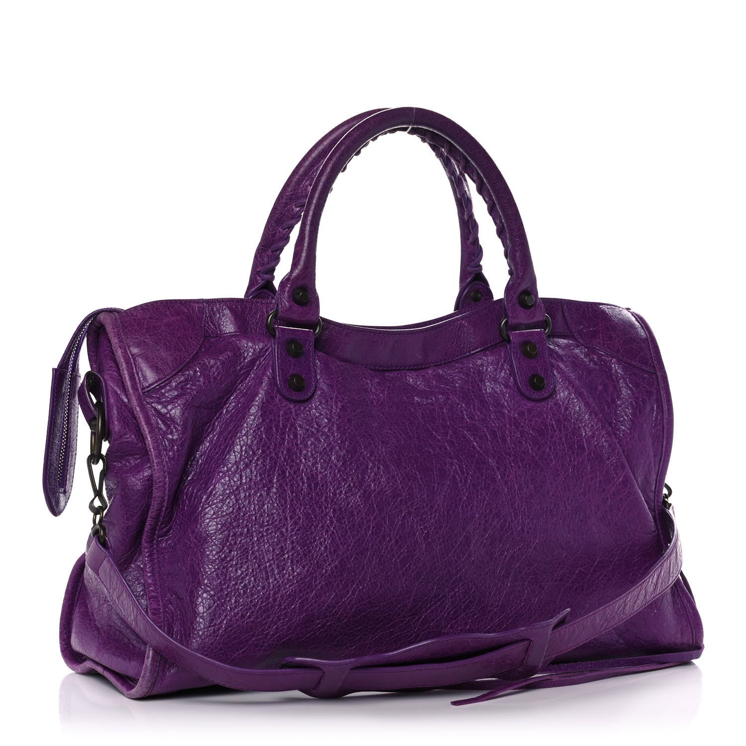 Balenciaga Agneau Classic Hardware City Dark Violet 3 of 14
