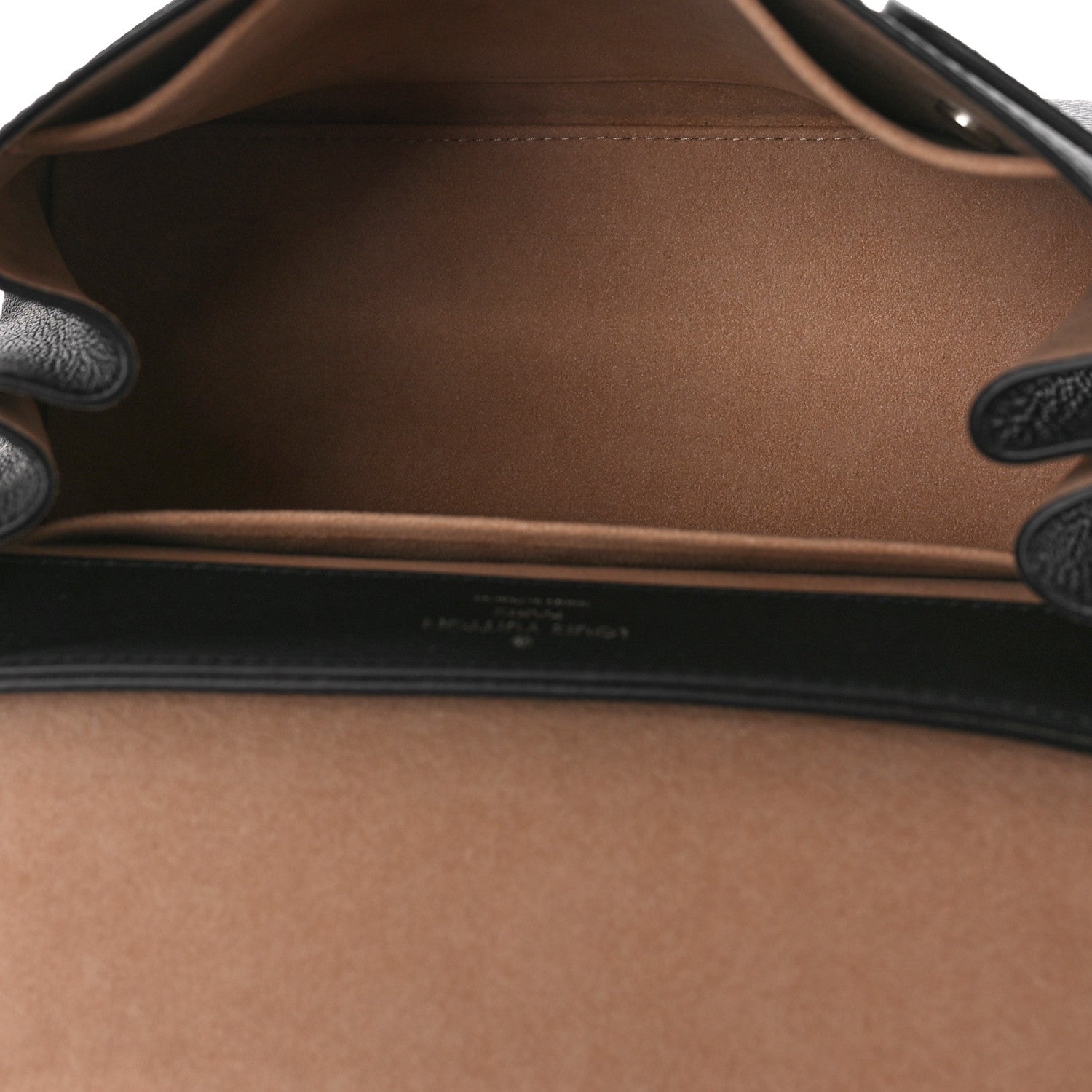 Louis Vuitton Calfskin Lockme Ever BB Black 5 of 8