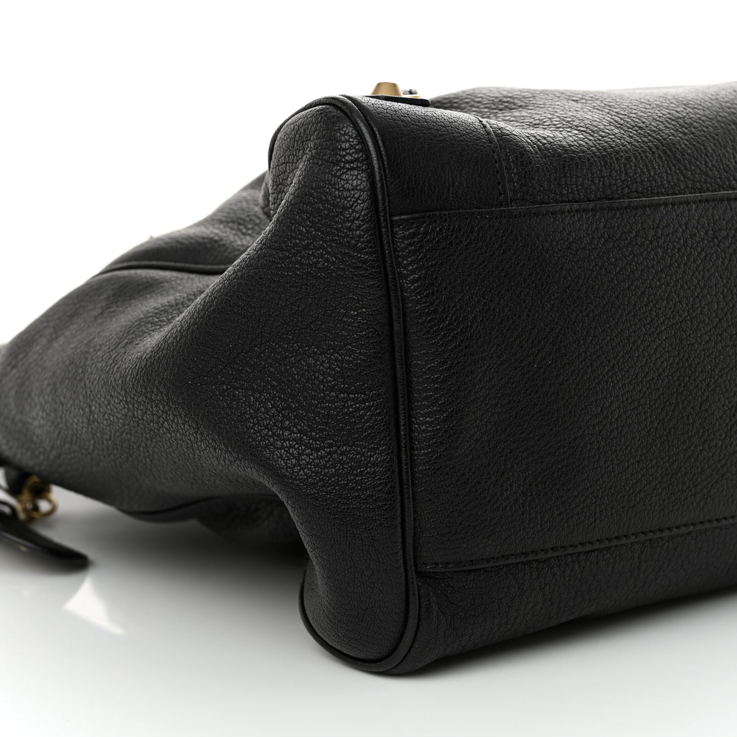 Chevre Classic Gold Hardware Velo Black