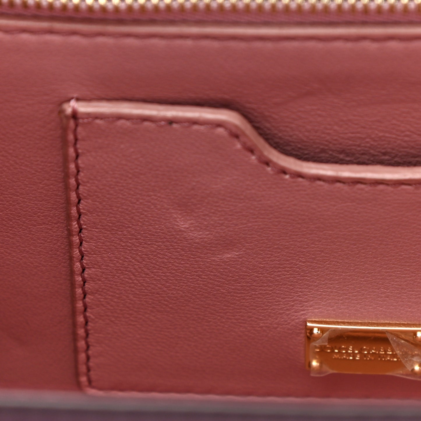 Calfskin Lucia Satchel Purple