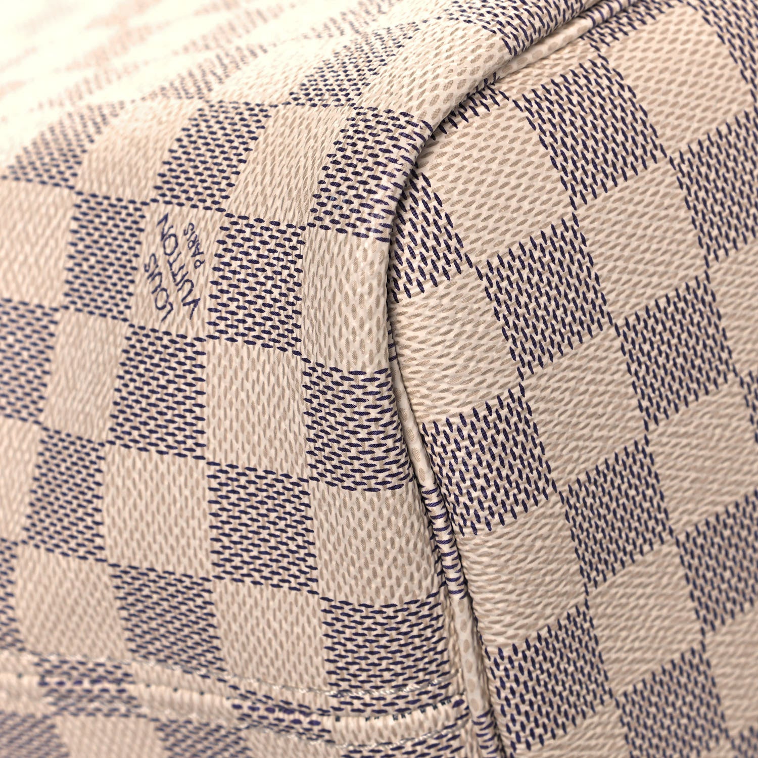 Louis Vuitton Damier Azur Neo Neverfull MM Rose Ballerine 9 of 13
