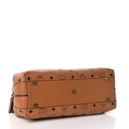 MCM Visetos Large Hobo Cognac 4 of 13