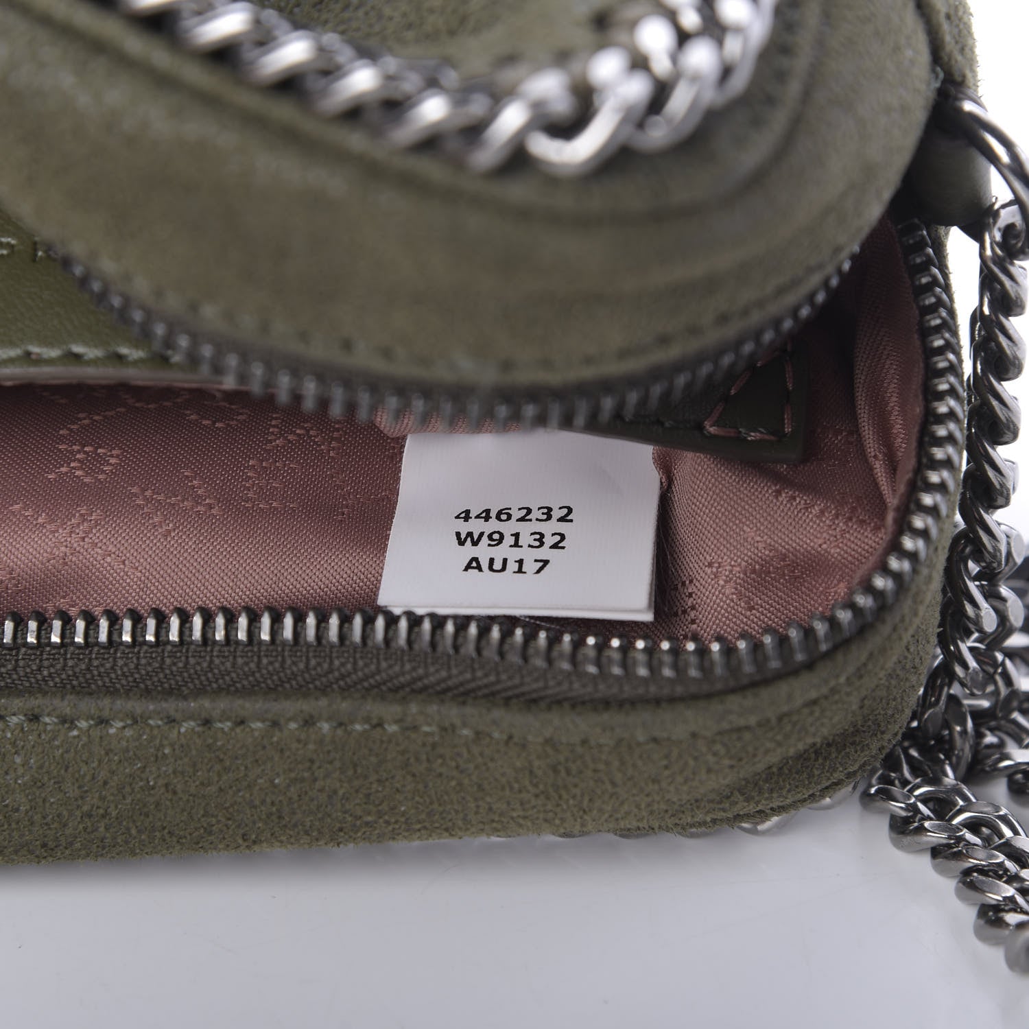 Stella McCartney Shaggy Deer Falabella Crossbody Camera Bag Olive 9 of 9