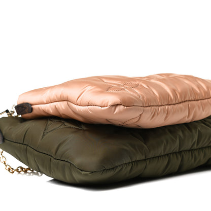 Louis Vuitton Econyl Monogram Pillow Maxi Multi Pochette Accessories Kaki Beige 9 of 11