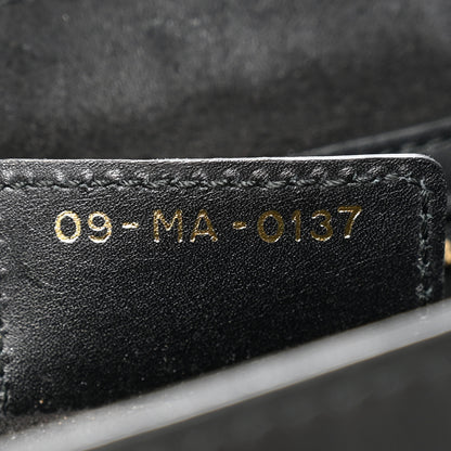 Christian Dior Calfskin D Fence Saddle Bag Black 7 of 10