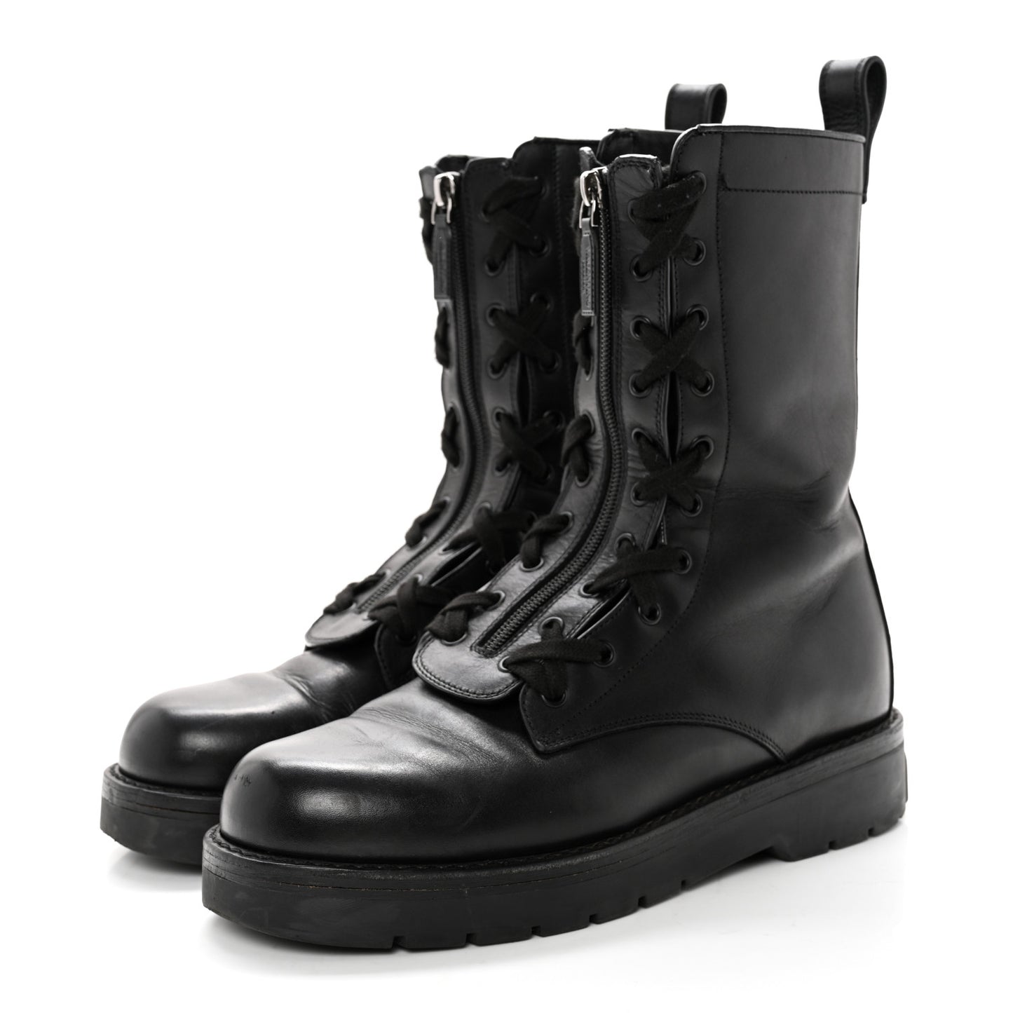 Calfskin XCombat 20/40mm Boots 40 Black