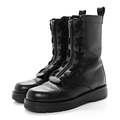 Valentino Garavani Calfskin XCombat 20/40mm Boots 40 Black 3 of 11
