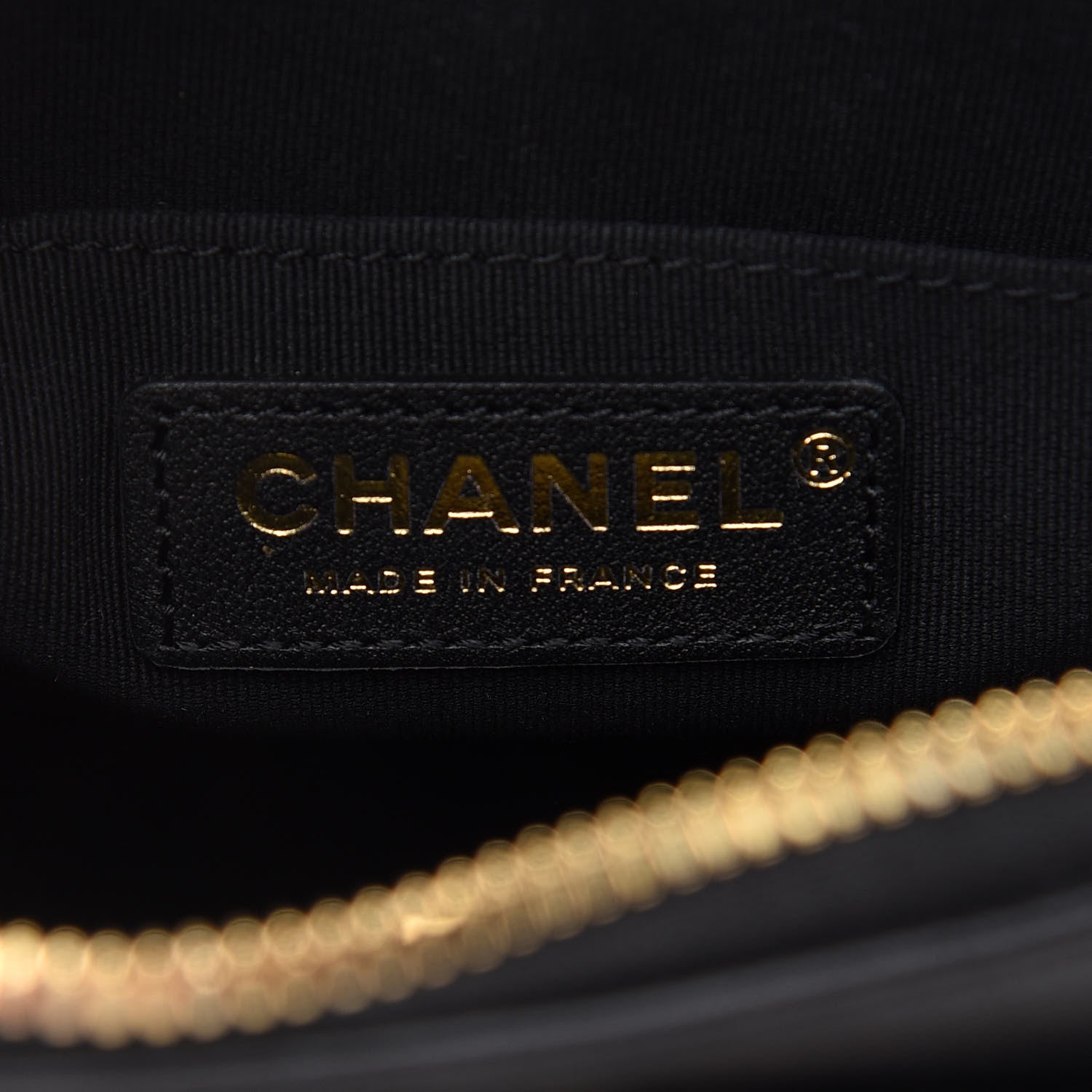 Chanel Calfskin Quilted Small Camera Case Black 6 of 9