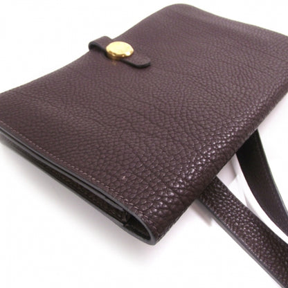 Hermes Chevre Mysore Wallet Belt Brown 10 of 10