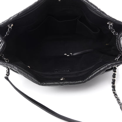 Chanel Caviar Quilted Timeless CC Soft Tote Black 5 of 11