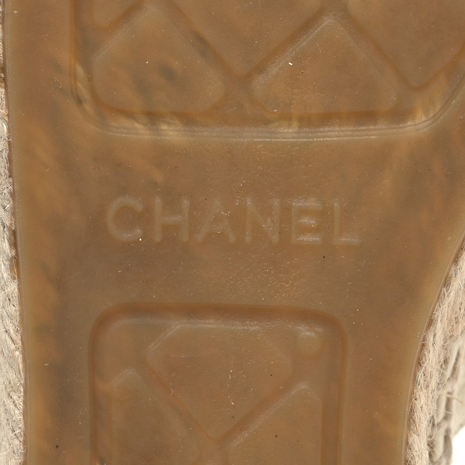 Chanel Goatskin CC Espadrille Mules 40 Ivory 8 of 9