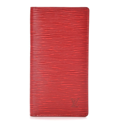 Louis Vuitton Epi Porte-Cartes Credit Yen Wallet Castillan Red 1 of 10