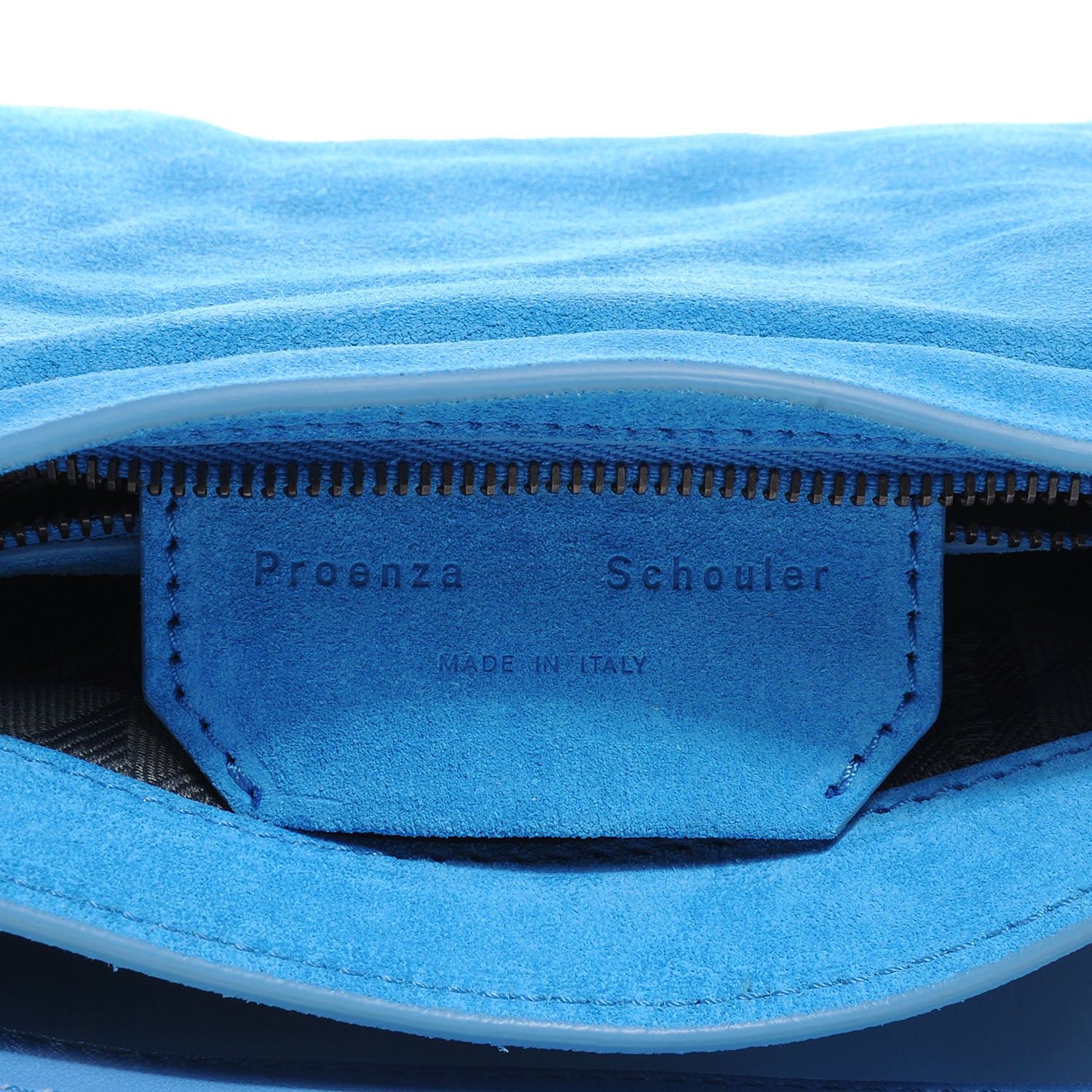 Proenza Schouler Suede PS1 Mini Pouch Messenger Bag Rip Tide 7 of 11