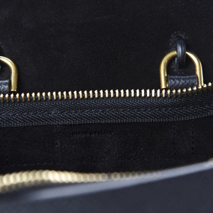 Celine Grained Calfskin Pico Belt Bag Black 8 of 9