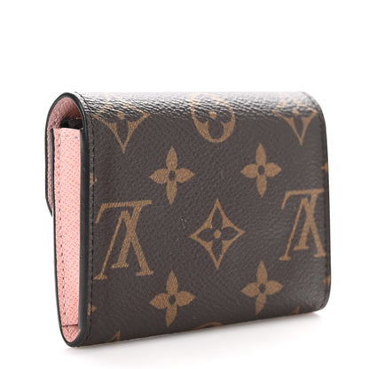 Louis Vuitton Monogram Rosalie Coin Purse Rose Ballerine 3 of 7