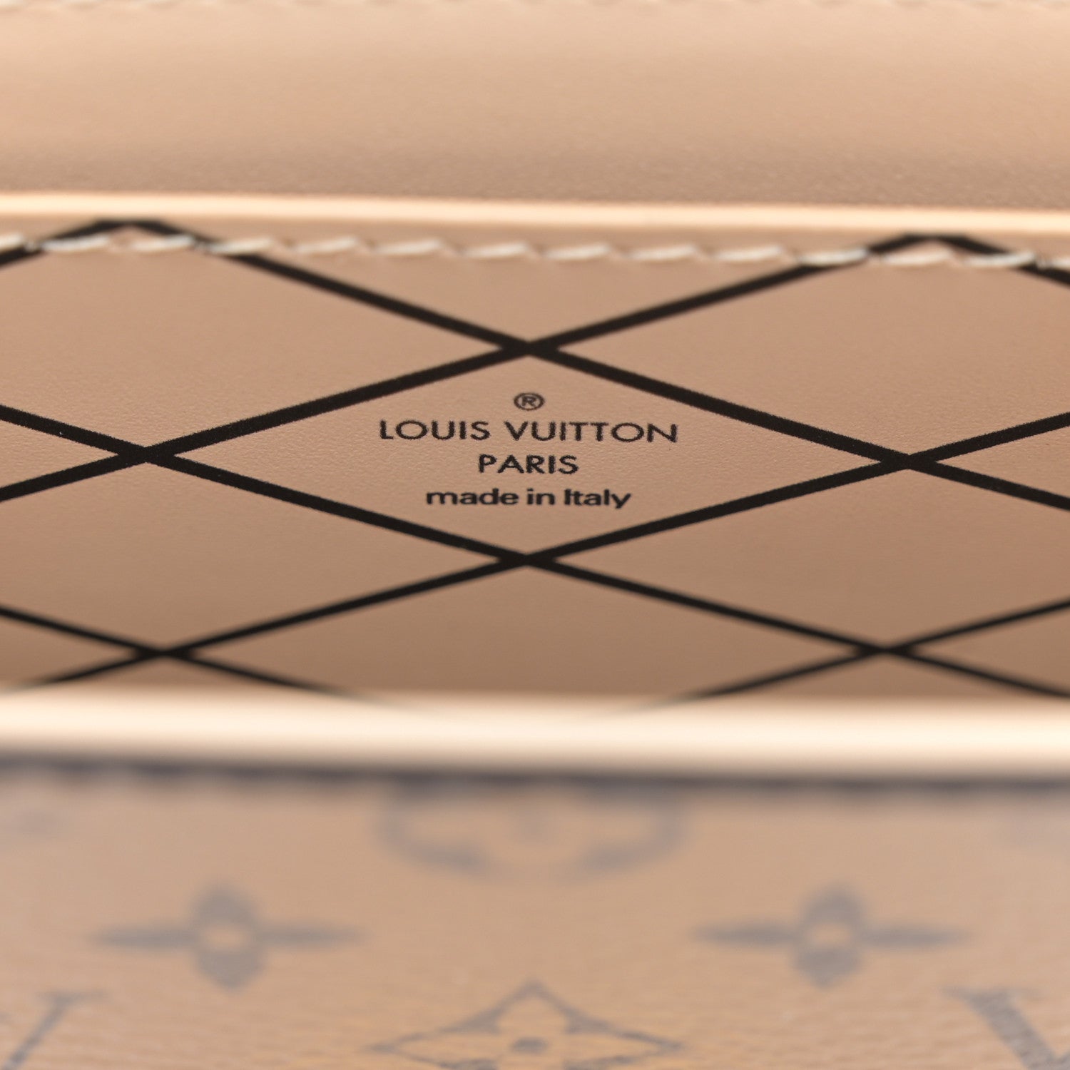 Louis Vuitton Reverse Monogram Pochette Trunk Verticale 6 of 12