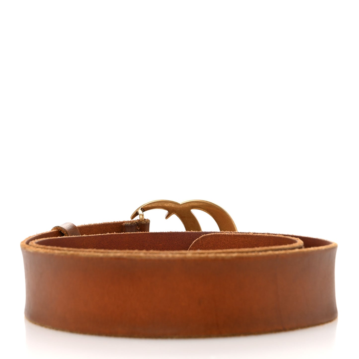 Faded Calfskin Double G 40mm Belt 80 32 Cuir