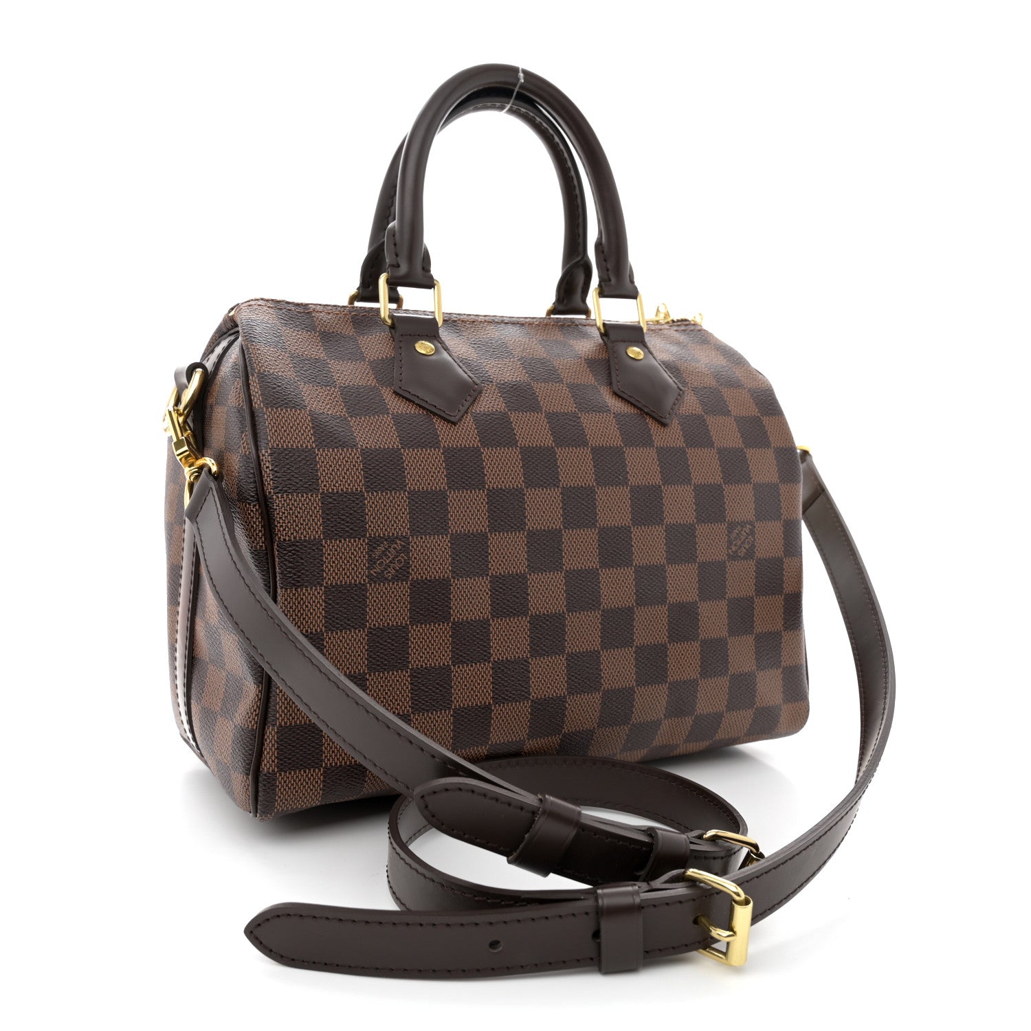 Louis Vuitton Damier Ebene Speedy Bandouliere 25 3 of 9