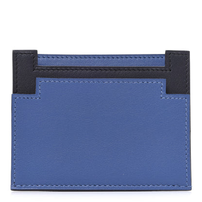 Hermes Swift Multiplis Card Holder Bleu Brighton Bleu Indigo 1 of 10