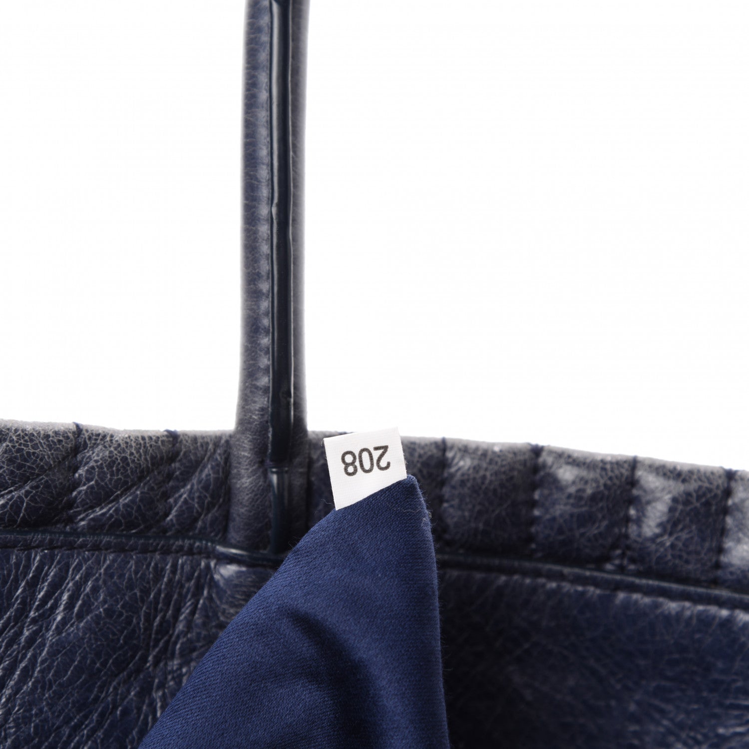 Miu Miu Nappa Matelasse Bow Tote Bleuette 9 of 10