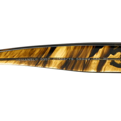 Chanel Acetate CC Fall Square Sunglasses 5357 Yellow 5 of 8