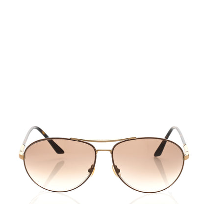 Gucci Metal Aviator GG 1889/S Sunglasses Brown 2 of 8