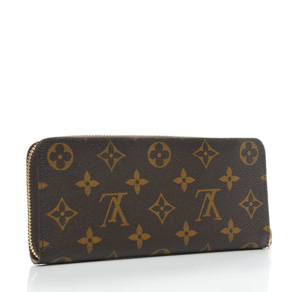 Louis Vuitton Monogram Clemence Wallet Rose Ballerine 3 of 6
