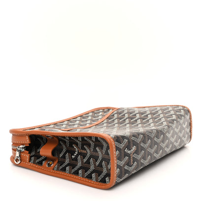 Goyard Goyardine Jouvence MM Toiletry Pouch Black Gold 4 of 8