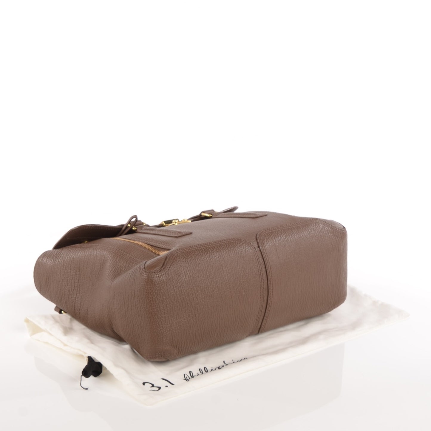 3.1 Textured Calfskin Large Pashli Satchel Taupe