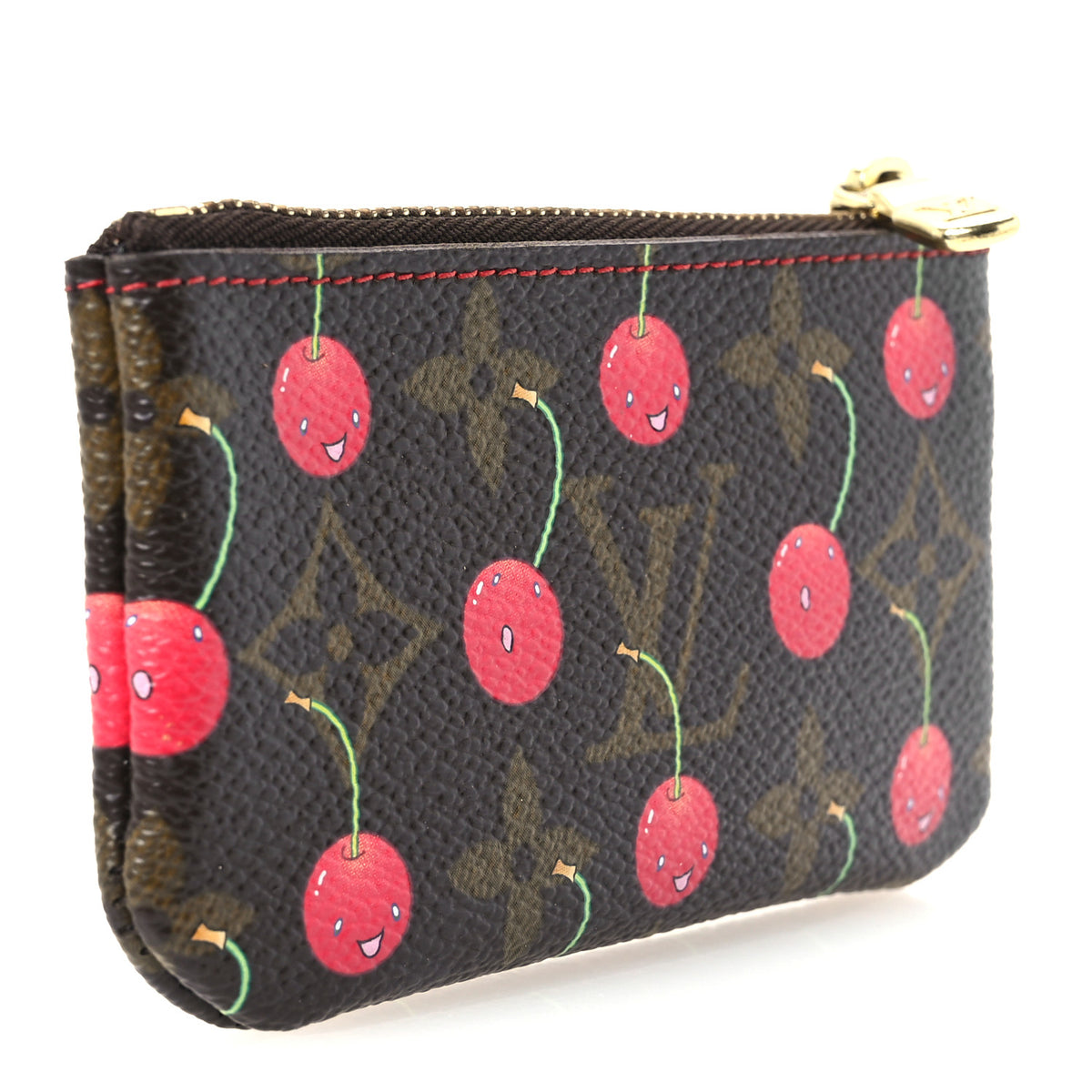 Monogram Cerises Key Pouch