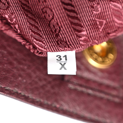Prada Vitello Daino Tote Granato 7 of 11