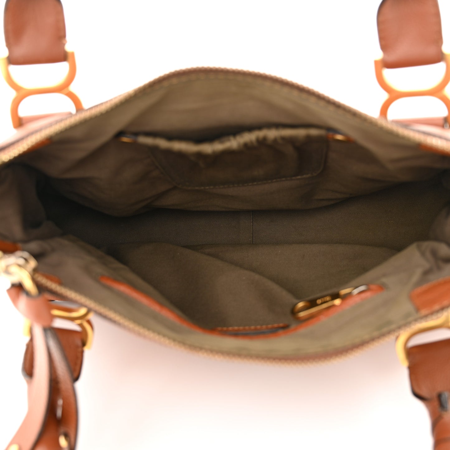 Calfskin Medium Marcie Satchel Tan