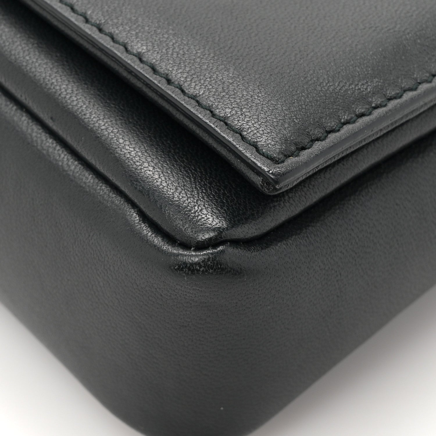 Saint Laurent Lambskin Monogram Tassel Kate 99 Dark Leaf 15 of 17