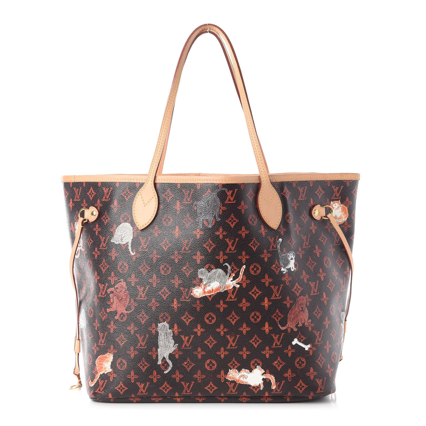 Catogram Neverfull MM Marron