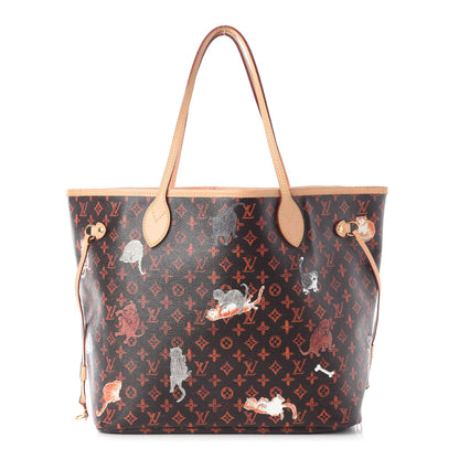 Louis Vuitton Catogram Neverfull MM Marron 1 of 8