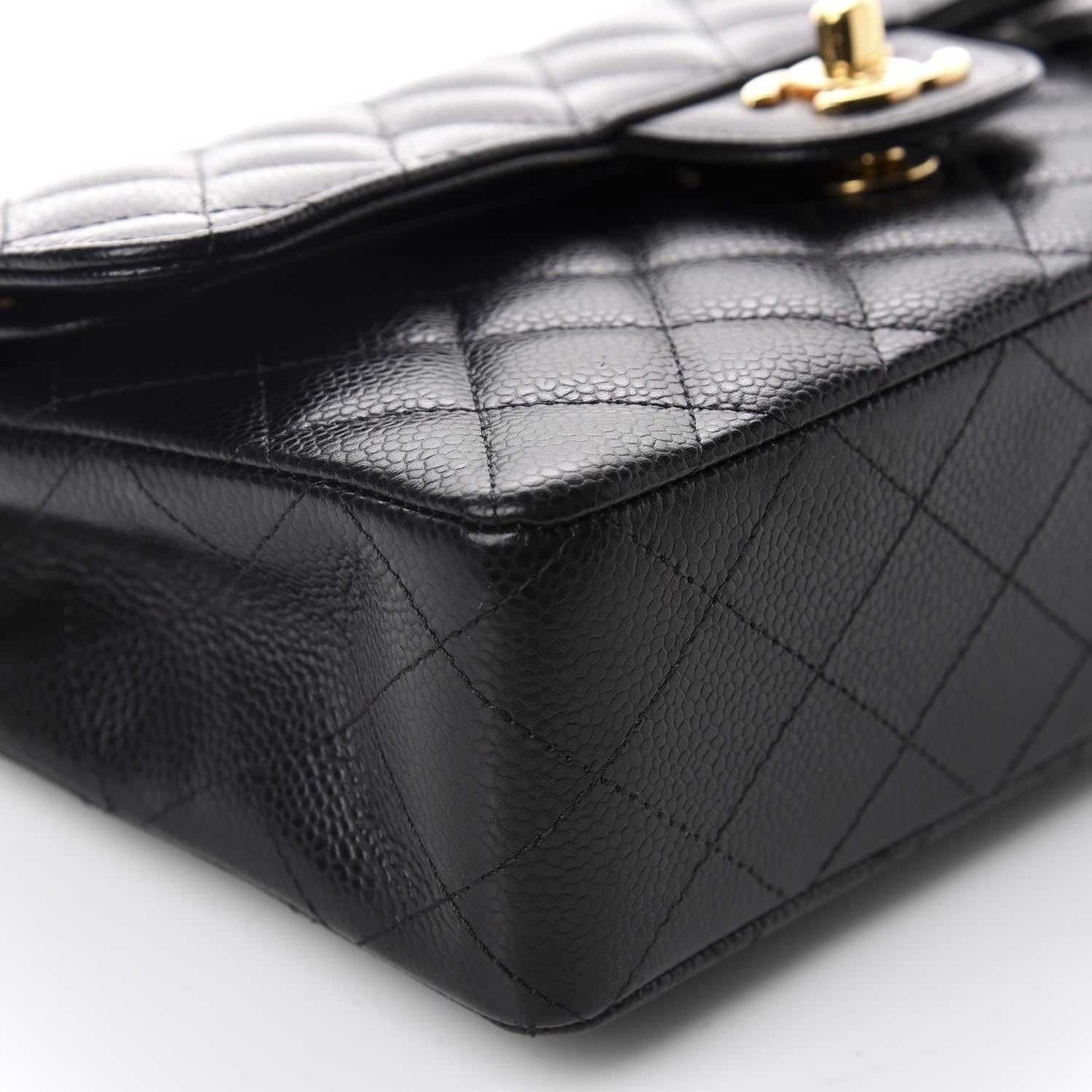 Chanel Caviar Quilted Small Double Flap Black 6 of 10