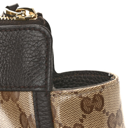 Gucci Crystal Monogram D Ring Tote Dark Brown 13 of 15