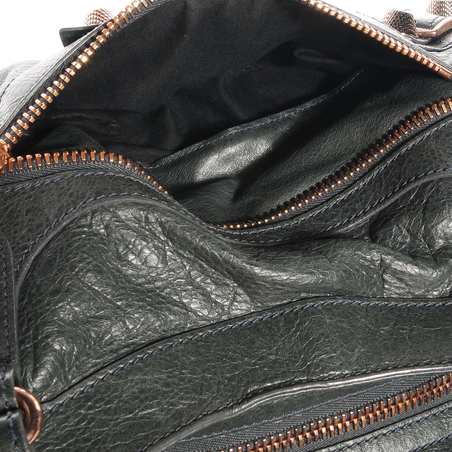Agneau Giant 21 Rose Gold Hardware City Anthracite