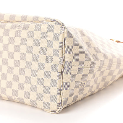 Louis Vuitton Damier Azur Neo Neverfull GM Rose Ballerine 7 of 12