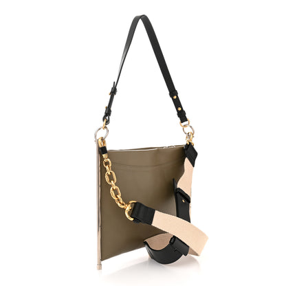 Chloe Smooth Calfskin Medium Roy Clutch Merino Grey 3 of 11